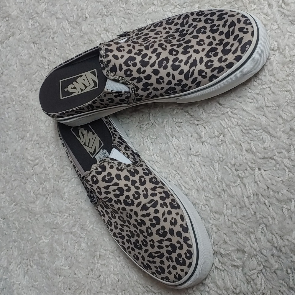 Vans womens cheetah print New